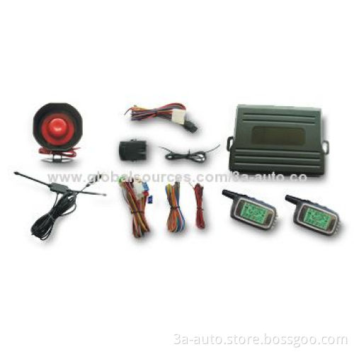 Two-way Car Alarm System with Remote Pager and Maximum Security Range of Up to 3,000m